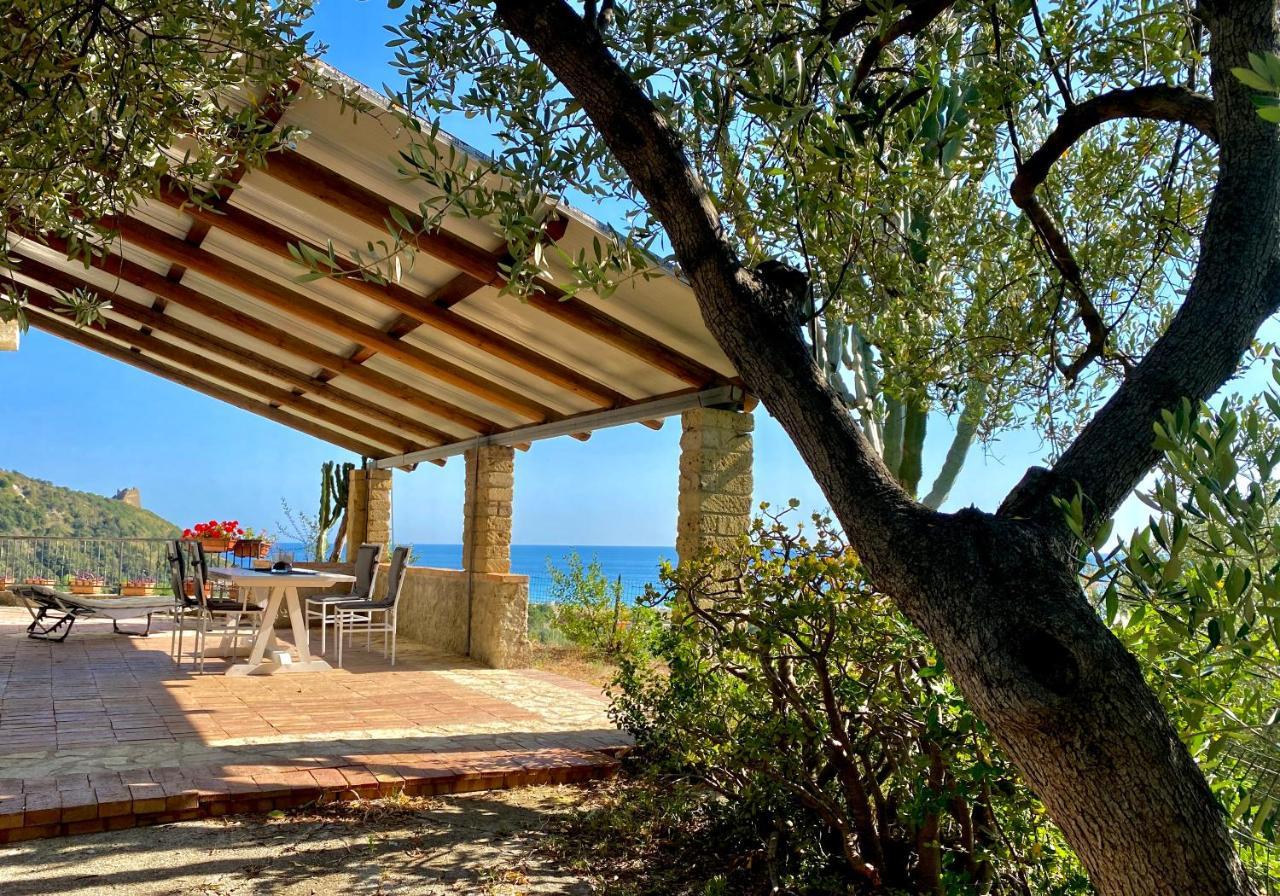 Villa Lo Scoglio Ascea Ngoại thất bức ảnh