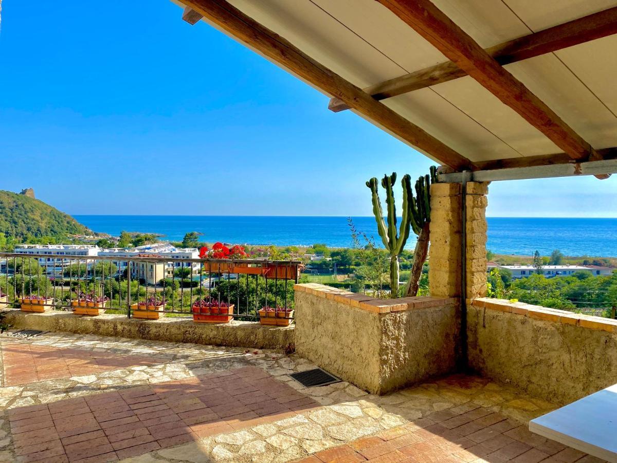 Villa Lo Scoglio Ascea Ngoại thất bức ảnh