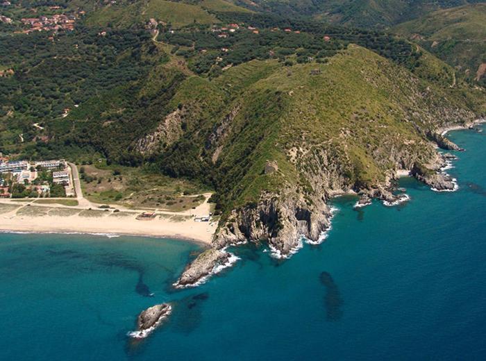 Villa Lo Scoglio Ascea Ngoại thất bức ảnh