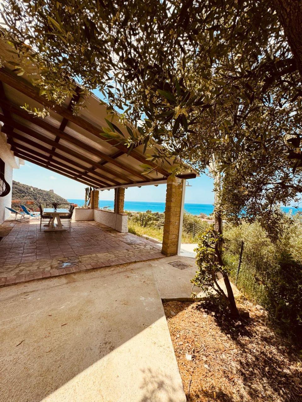 Villa Lo Scoglio Ascea Ngoại thất bức ảnh